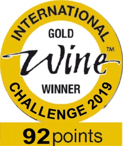 international wine challenge gold2019 92pts logo