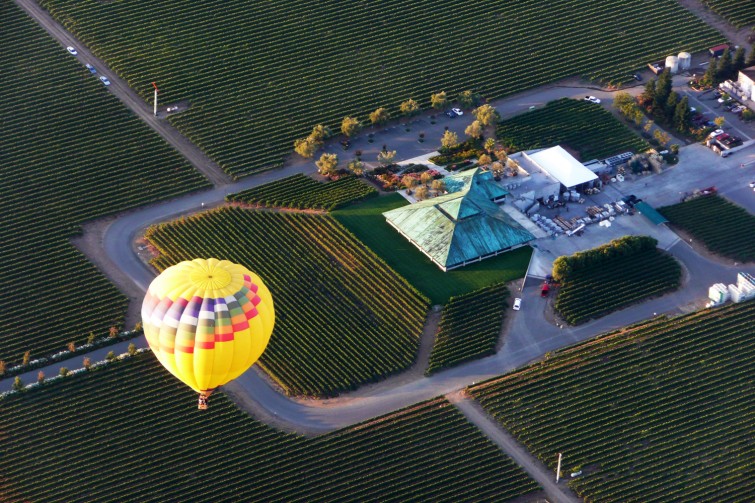 laird family estate aerial