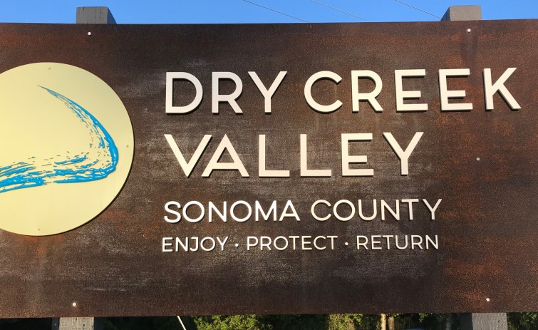 zanon dry creek valley iconic sign