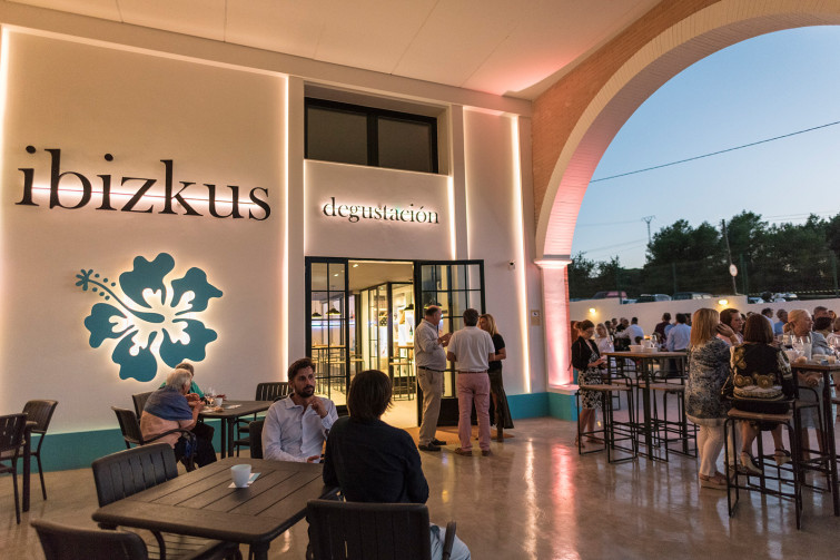 Ibizkus tasting room terrace