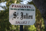 chateau talbot sign saint julien