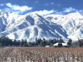 domus aurea snowy mountains