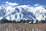 domus aurea snowy mountains