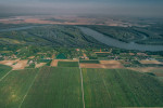erdut vineyards aerial view
