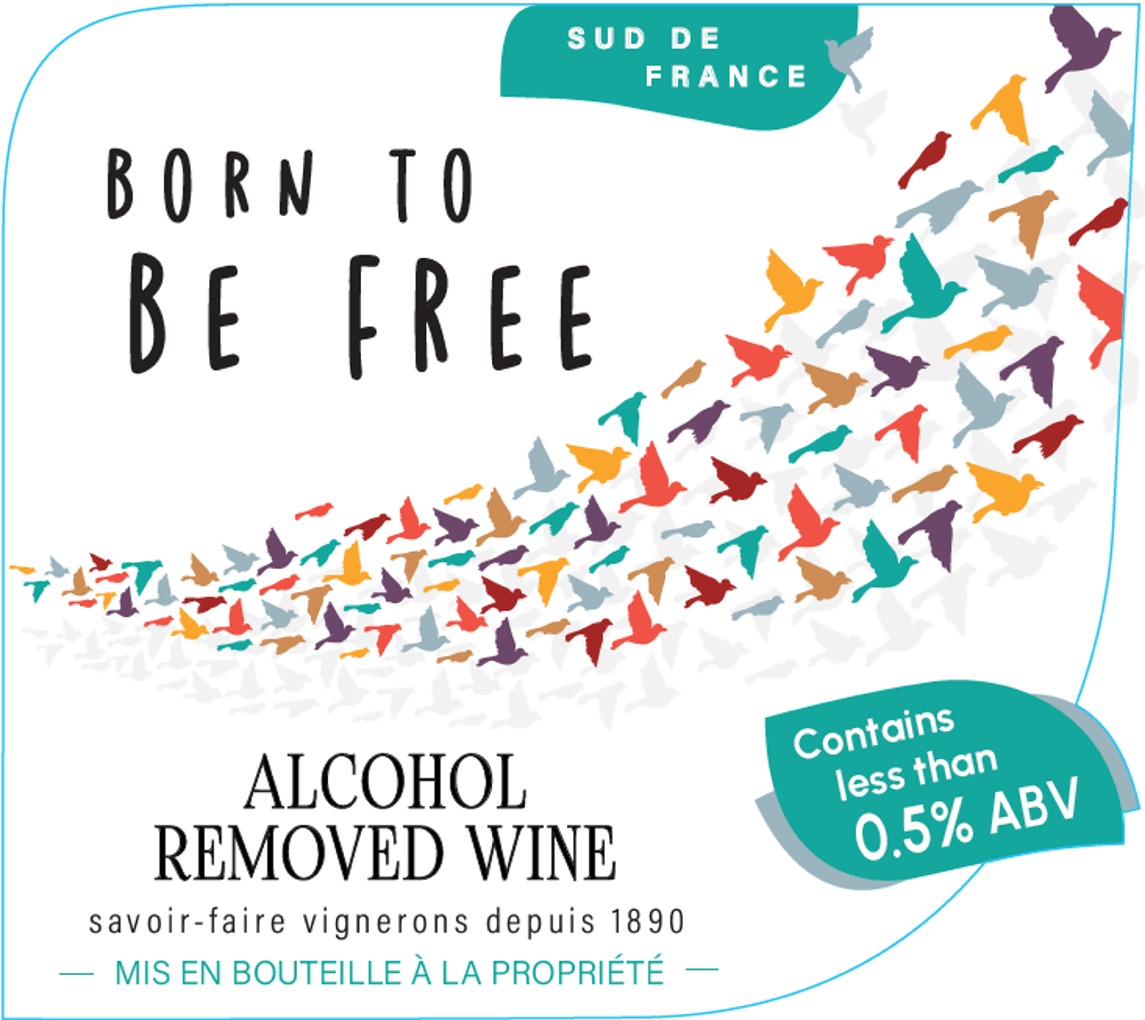 Non-Alcoholic Wines - NA Wines Born to be Free Red - Kysela Pere et Fils