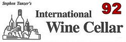 Tanzer International Wine Cellar 92 Pts